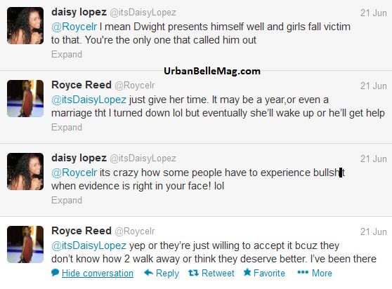 royce reed dwight howard drama